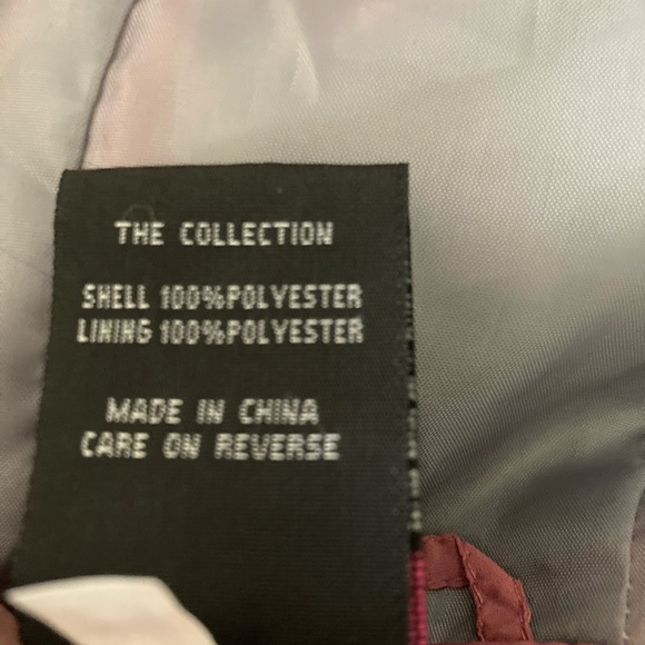 EUC Thrill 94 Pink+Black+Reflective Gray Lightweight Hooded WindbreakerJacket 3X - Picture 13 of 14